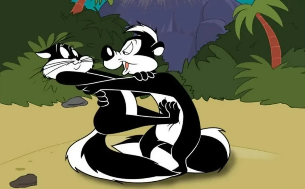 pepe le pew cartoon character