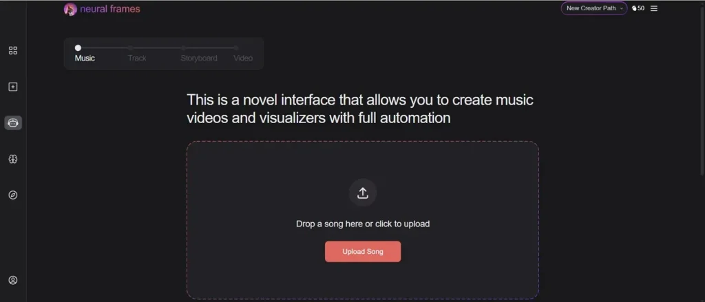 neural frames reactive editor