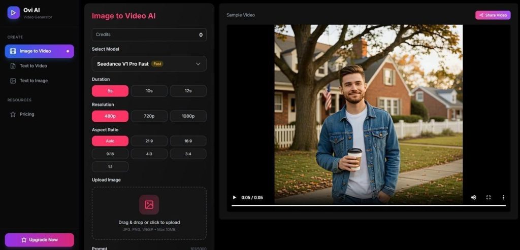 image to video ovi ai tool open source