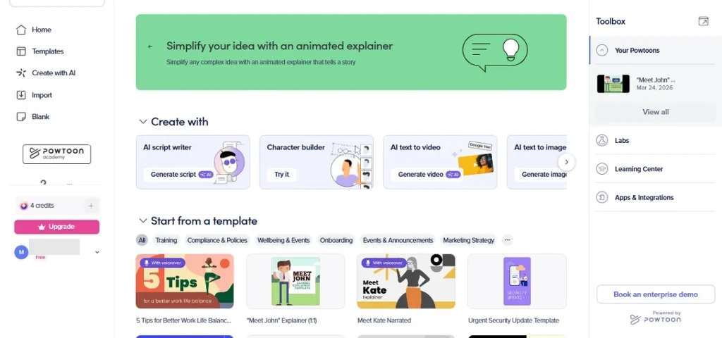 what is powtoon and who uses it