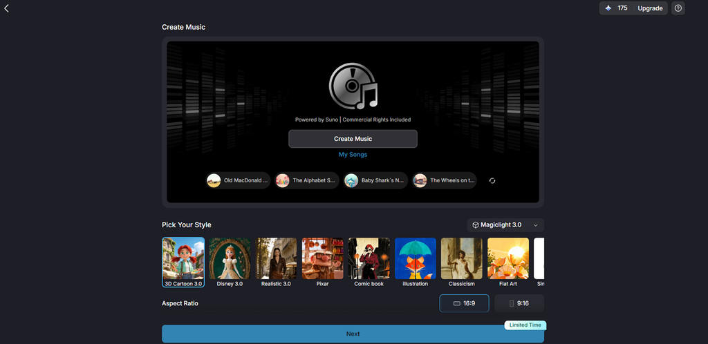 browse ready made music tracks