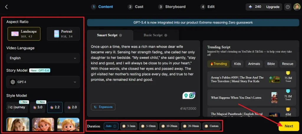 configure core video options