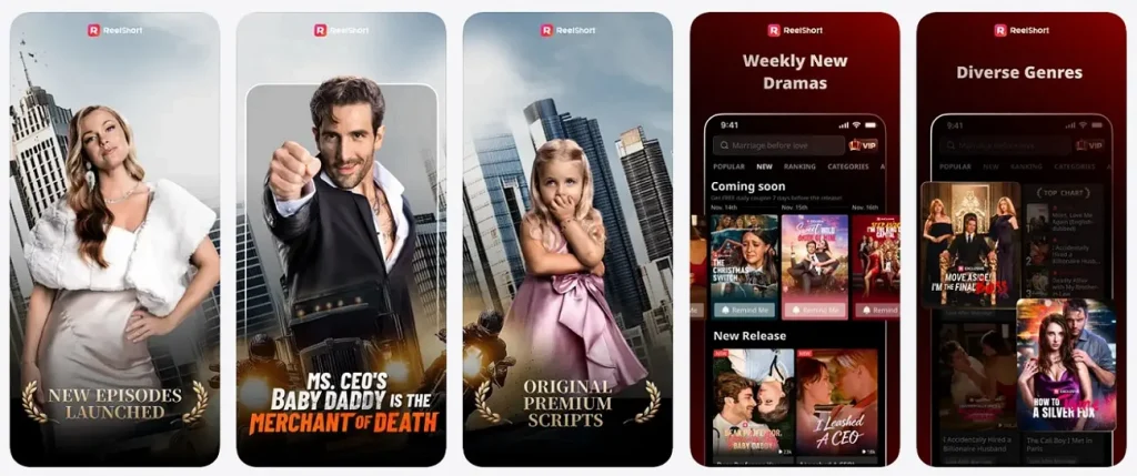 watch reelshort romance episodes