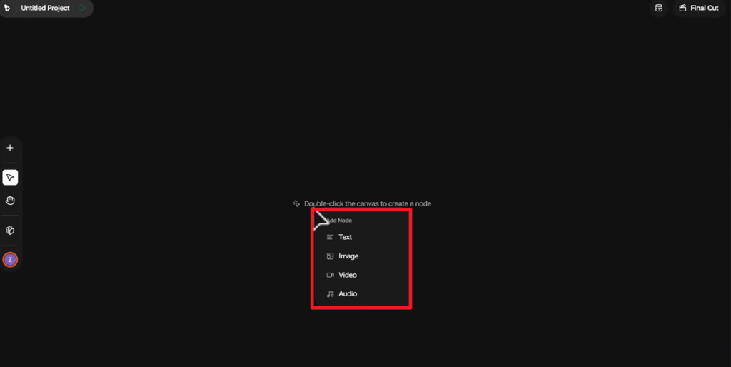pick image or text option