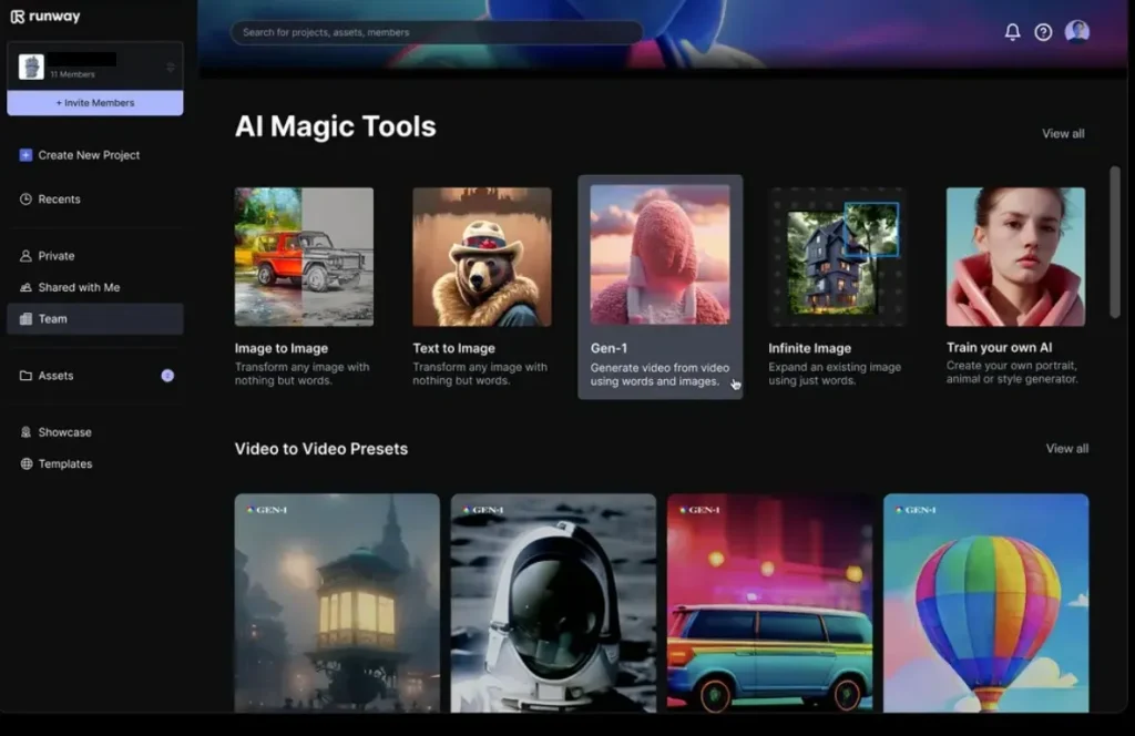 home screen runway gen 3 alpha