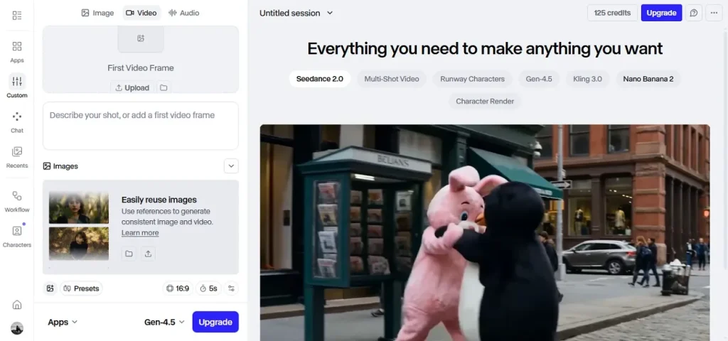 runway gen best ai music video generator