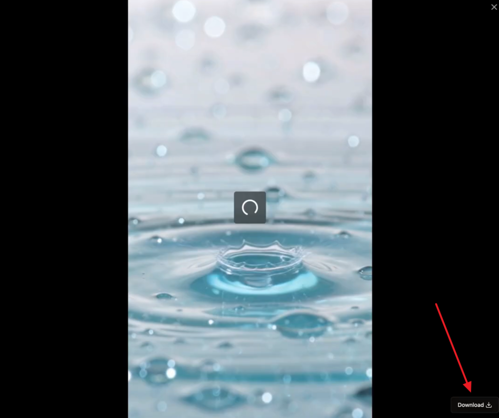 click download to save video unlucid