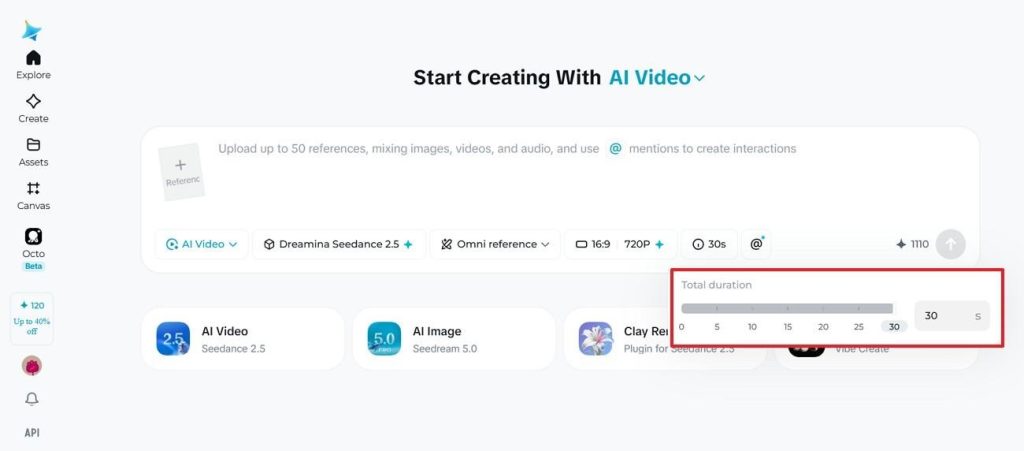 adjust video generation duration