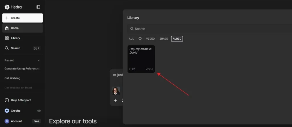 generate lip sync video hedra ai