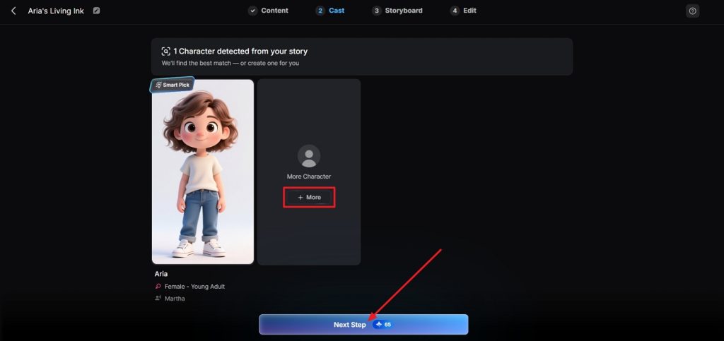 explore more magiclight ai characters