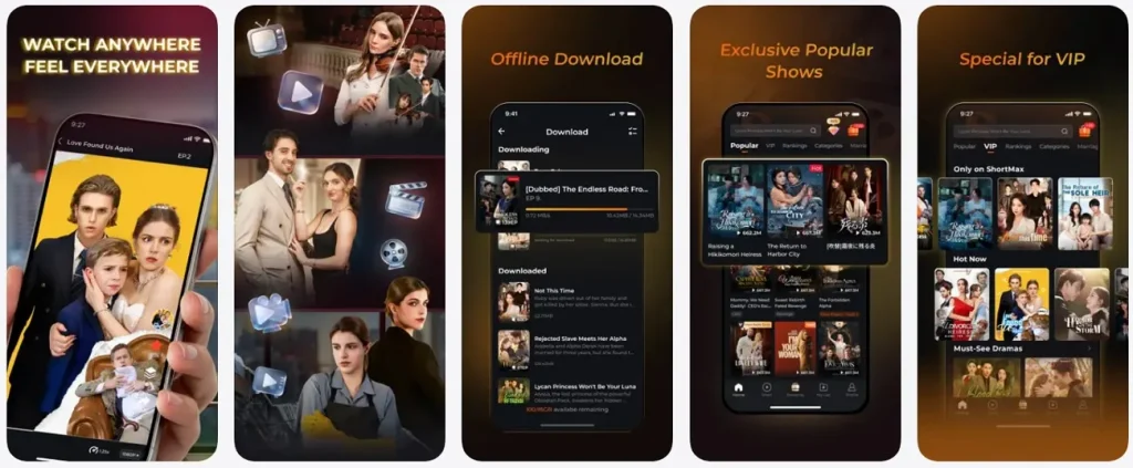 save shortmax episodes offline