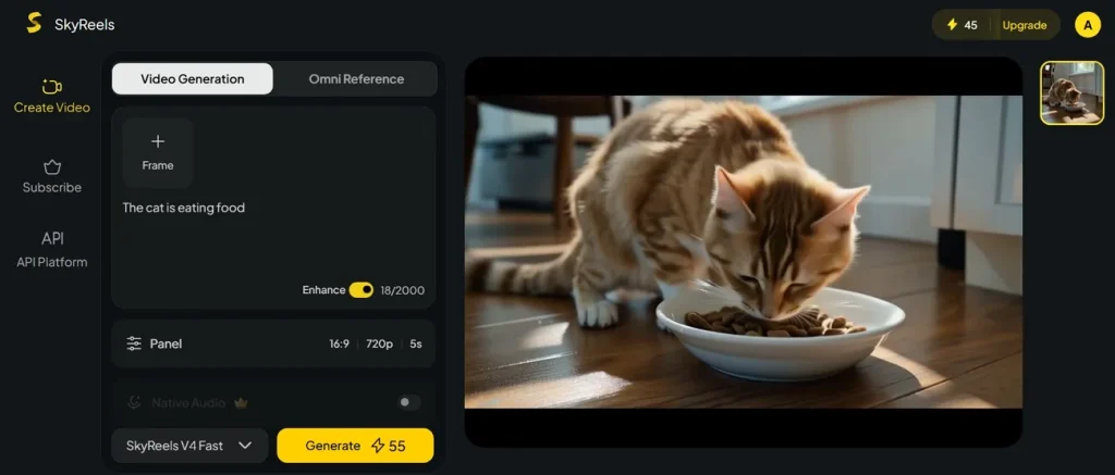 generate ai video with skyreels