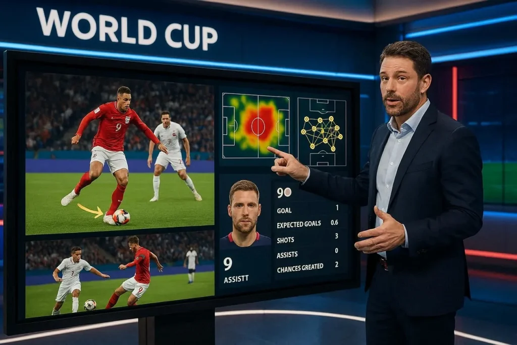 sports analyst giving detailed analysis
