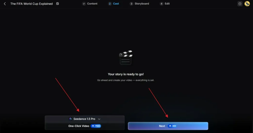 one click video generation magiclight ai