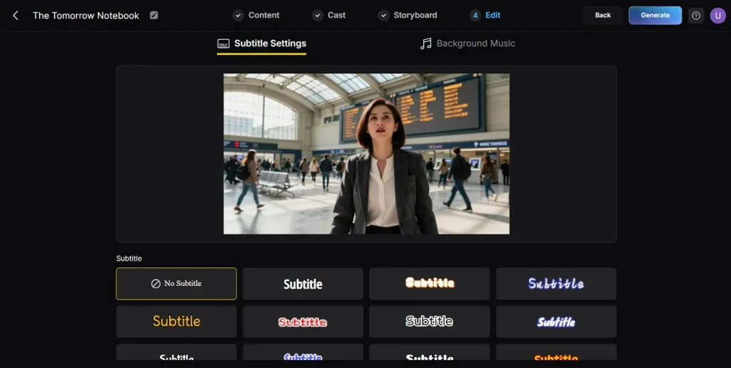 magiclight ai automatic subtitle generator