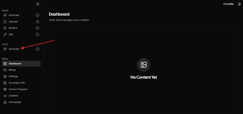 access video generation interface upsampler