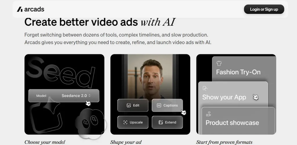 best ad generator arcads
