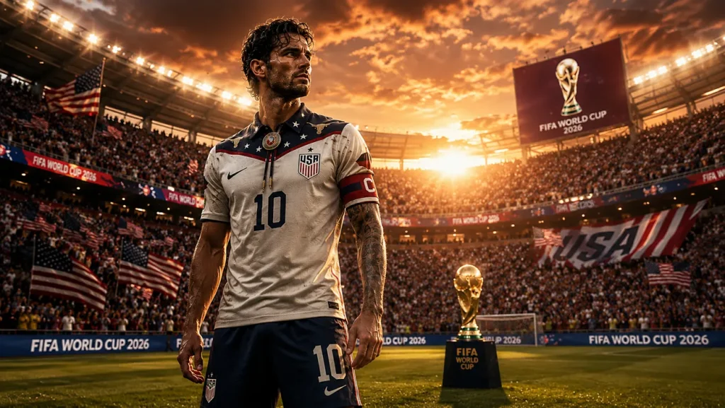 soccer player in western style
