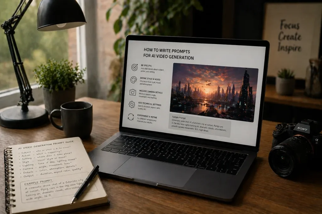 How to Write Prompts for AI Video Generation 2026
