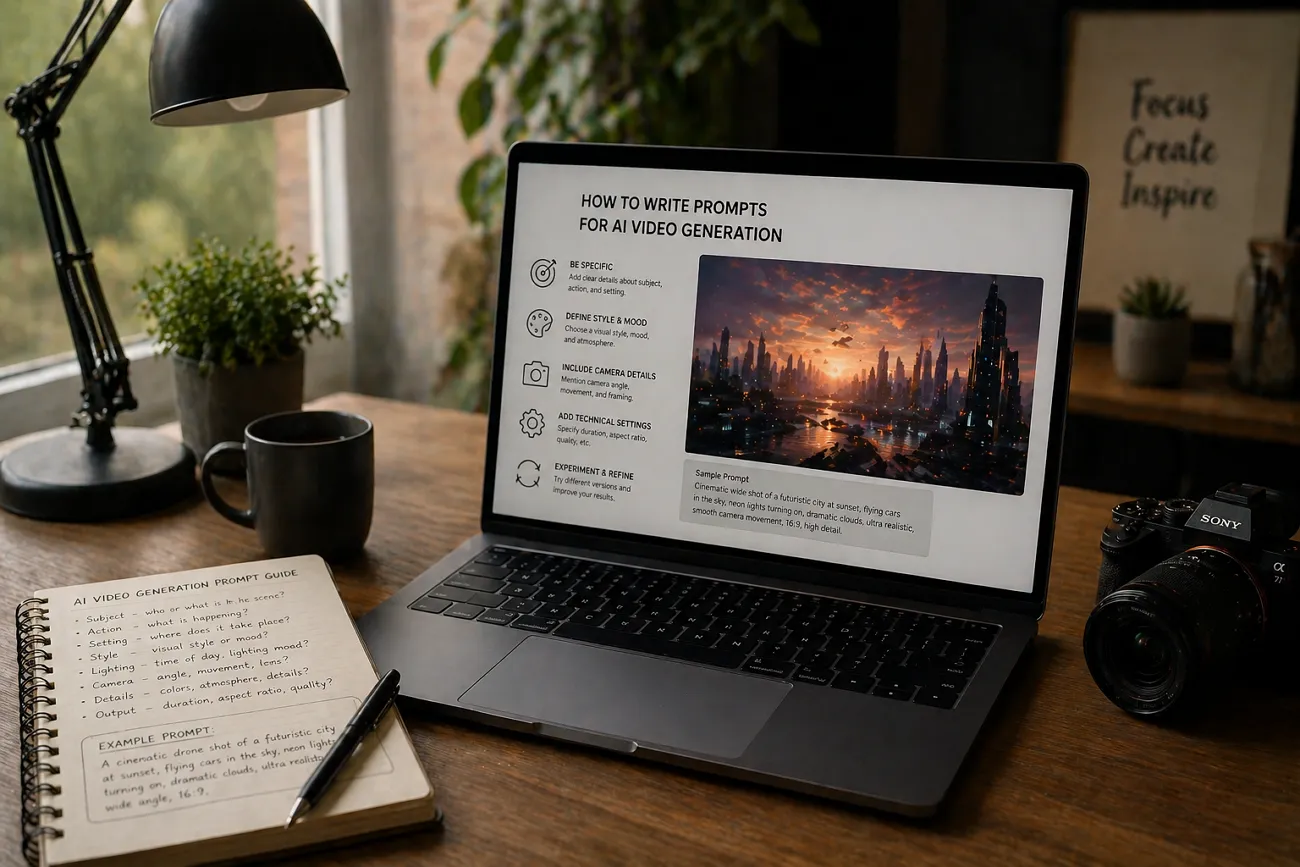 How to Write Prompts for AI Video Generation 2026